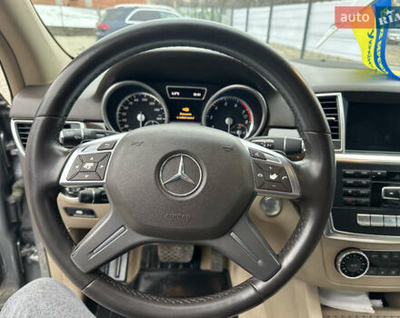 Серый Мерседес М-Класс, объемом двигателя 3.5 л и пробегом 160 тыс. км за 19500 $, фото 13 на Automoto.ua