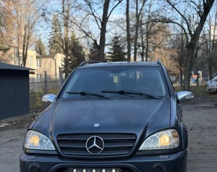 Серый Мерседес М-Класс, объемом двигателя 2.69 л и пробегом 255 тыс. км за 8000 $, фото 1 на Automoto.ua