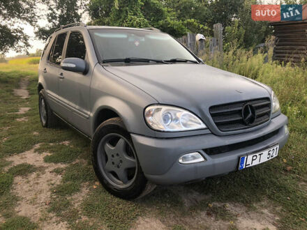 Сірий Мерседес М-Клас, об'ємом двигуна 2.7 л та пробігом 440 тис. км за 3700 $, фото 1 на Automoto.ua