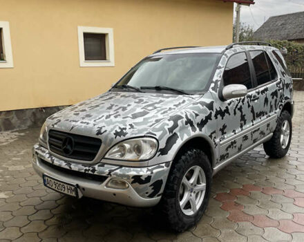 Сірий Мерседес М-Клас, об'ємом двигуна 2.7 л та пробігом 315 тис. км за 9000 $, фото 1 на Automoto.ua