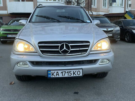 Серый Мерседес М-Класс, объемом двигателя 3.2 л и пробегом 372 тыс. км за 5700 $, фото 1 на Automoto.ua