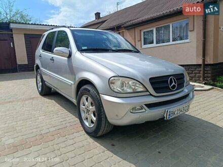 Мерседес М-Клас 2003 у Остоге на Automoto.ua Сірий Мерседес М-Клас, об'ємом двигуна 2.7 л та пробігом 223 тис. км за 8200 $, фото 1 на Automoto.ua