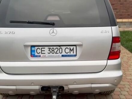 Сірий Мерседес М-Клас, об'ємом двигуна 2.7 л та пробігом 398 тис. км за 7000 $, фото 1 на Automoto.ua
