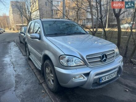 Сірий Мерседес М-Клас, об'ємом двигуна 3.7 л та пробігом 469 тис. км за 8199 $, фото 1 на Automoto.ua
