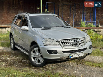 Серый Мерседес М-Класс, объемом двигателя 3 л и пробегом 280 тыс. км за 10990 $, фото 1 на Automoto.ua