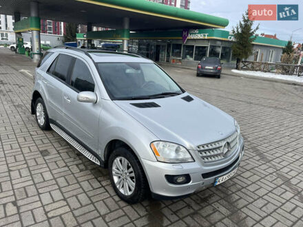 Мерседес М-Класс 2007 в Луцке на Automoto.ua Серый Мерседес М-Класс, объемом двигателя 3.5 л и пробегом 255 тыс. км за 8200 $, фото 1 на Automoto.ua