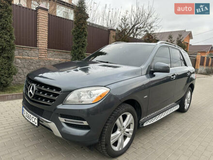 Серый Мерседес М-Класс, объемом двигателя 2.99 л и пробегом 240 тыс. км за 18700 $, фото 1 на Automoto.ua