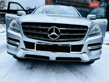 Серый Мерседес М-Класс, объемом двигателя 3 л и пробегом 203 тыс. км за 19950 $, фото 1 на Automoto.ua