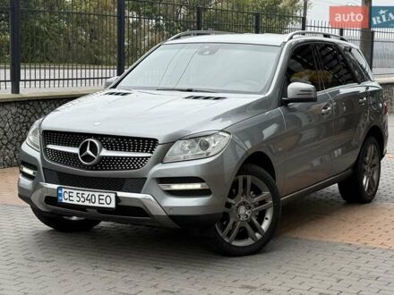 Мерседес М-Класс 2012 в Белой Церкве на Automoto.ua Серый Мерседес М-Класс, объемом двигателя 2.99 л и пробегом 331 тыс. км за 21500 $, фото 1 на Automoto.ua