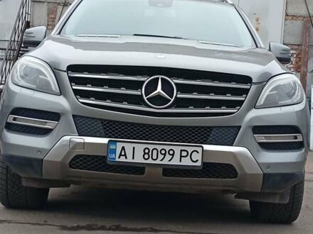 Серый Мерседес М-Класс, объемом двигателя 2.99 л и пробегом 358 тыс. км за 20100 $, фото 1 на Automoto.ua