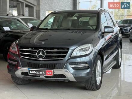 Мерседес М-Класс 2013 в Одессе на Automoto.ua Серый Мерседес М-Класс, объемом двигателя 3 л и пробегом 312 тыс. км за 21990 $, фото 1 на Automoto.ua
