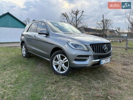 Сірий Мерседес М-Клас, об'ємом двигуна 2.99 л та пробігом 257 тис. км за 22000 $, фото 1 на Automoto.ua