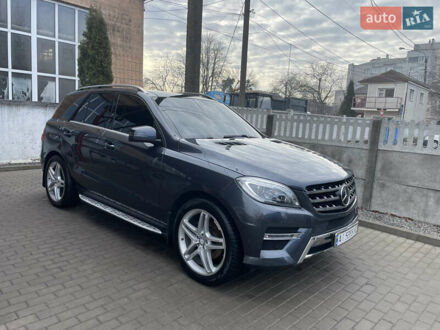 Мерседес М-Класс 2013 в Белой Церкве на Automoto.ua Серый Мерседес М-Класс, объемом двигателя 2.99 л и пробегом 402 тыс. км за 22600 $, фото 1 на Automoto.ua