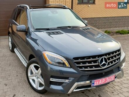 Сірий Мерседес М-Клас, об'ємом двигуна 2.99 л та пробігом 160 тис. км за 23499 $, фото 1 на Automoto.ua