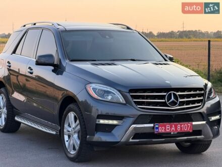 Сірий Мерседес М-Клас, об'ємом двигуна 3 л та пробігом 139 тис. км за 24999 $, фото 1 на Automoto.ua