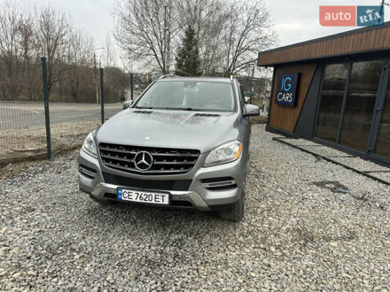 Серый Мерседес М-Класс, объемом двигателя 3.5 л и пробегом 160 тыс. км за 19500 $, фото 1 на Automoto.ua