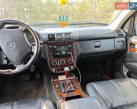 Синий Мерседес М-Класс, объемом двигателя 4 л и пробегом 340 тыс. км за 6500 $, фото 11 на Automoto.ua