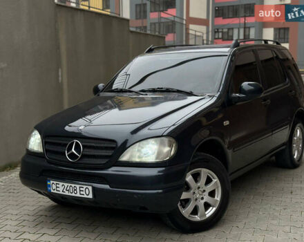 Синий Мерседес М-Класс, объемом двигателя 3.2 л и пробегом 280 тыс. км за 4850 $, фото 3 на Automoto.ua