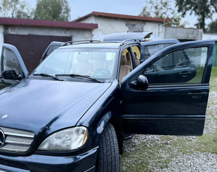 Синий Мерседес М-Класс, объемом двигателя 4.27 л и пробегом 399 тыс. км за 5999 $, фото 18 на Automoto.ua