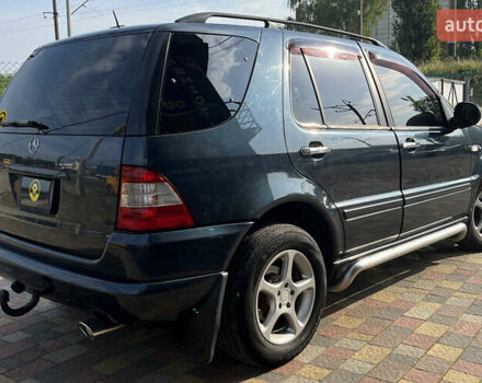 Синий Мерседес М-Класс, объемом двигателя 3.2 л и пробегом 302 тыс. км за 7600 $, фото 6 на Automoto.ua