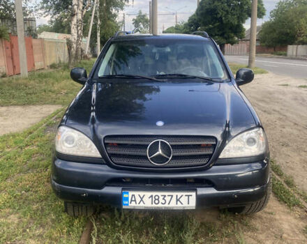 Мерседес М-Класс 2001 в Харькове на Automoto.ua Синий Мерседес М-Класс, объемом двигателя 3.2 л и пробегом 319 тыс. км за 5300 $, фото 7 на Automoto.ua
