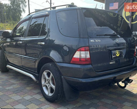 Синий Мерседес М-Класс, объемом двигателя 3.2 л и пробегом 302 тыс. км за 7600 $, фото 4 на Automoto.ua