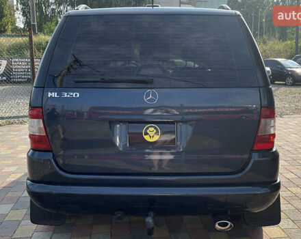 Синий Мерседес М-Класс, объемом двигателя 3.2 л и пробегом 302 тыс. км за 7600 $, фото 5 на Automoto.ua