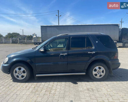 Мерседес М-Клас 2001 у Чернівцях на Automoto.ua Синій Мерседес М-Клас, об'ємом двигуна 2.69 л та пробігом 410 тис. км за 6000 $, фото 1 на Automoto.ua