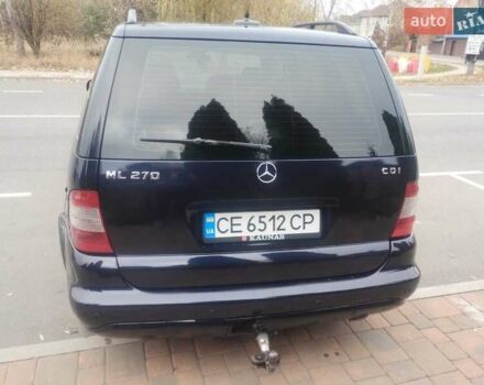 Синий Мерседес М-Класс, объемом двигателя 2.69 л и пробегом 407 тыс. км за 7000 $, фото 4 на Automoto.ua