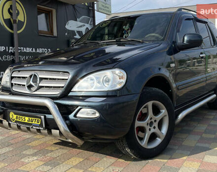 Синий Мерседес М-Класс, объемом двигателя 3.2 л и пробегом 302 тыс. км за 7600 $, фото 2 на Automoto.ua