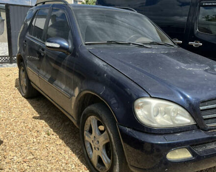 Синий Мерседес М-Класс, объемом двигателя 2.7 л и пробегом 427 тыс. км за 6150 $, фото 1 на Automoto.ua