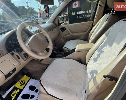 Синий Мерседес М-Класс, объемом двигателя 3.2 л и пробегом 302 тыс. км за 7600 $, фото 16 на Automoto.ua