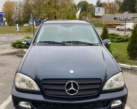 Синій Мерседес М-Клас, об'ємом двигуна 2.69 л та пробігом 244 тис. км за 7800 $, фото 2 на Automoto.ua