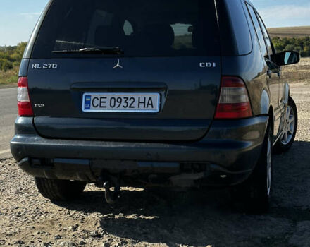 Синий Мерседес М-Класс, объемом двигателя 2.69 л и пробегом 340 тыс. км за 6500 $, фото 3 на Automoto.ua