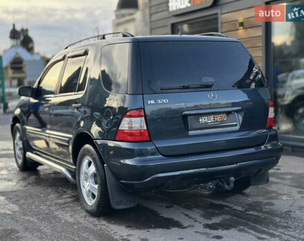 Синий Мерседес М-Класс, объемом двигателя 3.19 л и пробегом 324 тыс. км за 8400 $, фото 11 на Automoto.ua