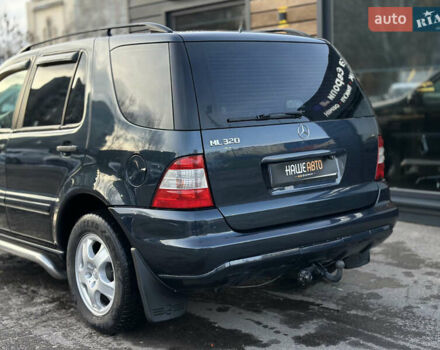 Синий Мерседес М-Класс, объемом двигателя 3.19 л и пробегом 324 тыс. км за 8400 $, фото 13 на Automoto.ua