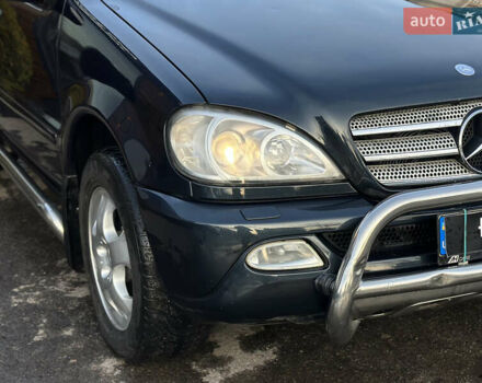 Синий Мерседес М-Класс, объемом двигателя 3.19 л и пробегом 324 тыс. км за 8400 $, фото 9 на Automoto.ua