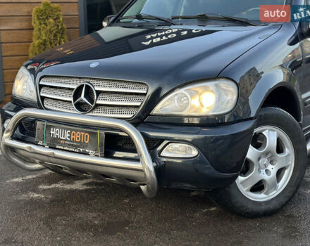 Синий Мерседес М-Класс, объемом двигателя 3.19 л и пробегом 324 тыс. км за 8400 $, фото 4 на Automoto.ua