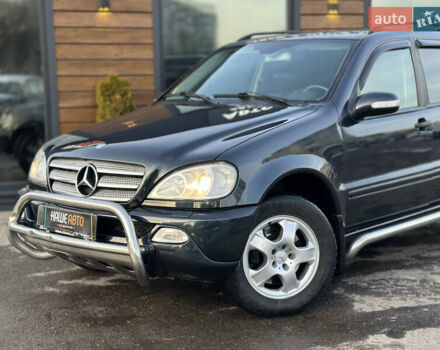 Синий Мерседес М-Класс, объемом двигателя 3.19 л и пробегом 324 тыс. км за 8400 $, фото 2 на Automoto.ua