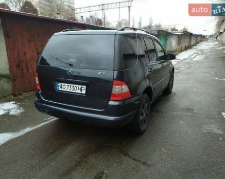 Синий Мерседес М-Класс, объемом двигателя 2.7 л и пробегом 181 тыс. км за 6700 $, фото 5 на Automoto.ua