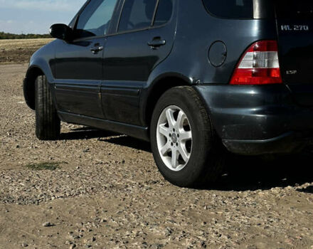 Синий Мерседес М-Класс, объемом двигателя 2.69 л и пробегом 340 тыс. км за 6500 $, фото 6 на Automoto.ua