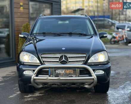 Синий Мерседес М-Класс, объемом двигателя 3.19 л и пробегом 324 тыс. км за 8400 $, фото 5 на Automoto.ua