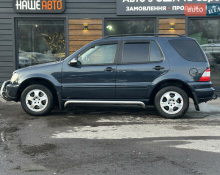 Синий Мерседес М-Класс, объемом двигателя 3.19 л и пробегом 324 тыс. км за 8400 $, фото 10 на Automoto.ua