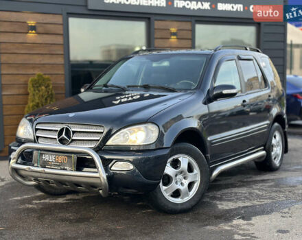 Синий Мерседес М-Класс, объемом двигателя 3.19 л и пробегом 324 тыс. км за 8400 $, фото 1 на Automoto.ua