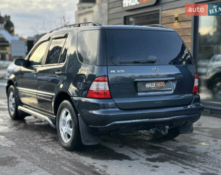 Синий Мерседес М-Класс, объемом двигателя 3.19 л и пробегом 324 тыс. км за 8400 $, фото 12 на Automoto.ua