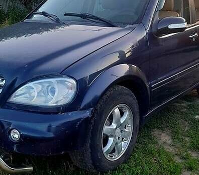 Синій Мерседес М-Клас, об'ємом двигуна 4 л та пробігом 300 тис. км за 5000 $, фото 14 на Automoto.ua