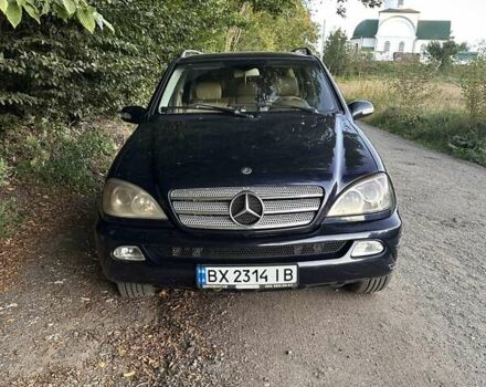 Синий Мерседес М-Класс, объемом двигателя 2.69 л и пробегом 425 тыс. км за 6300 $, фото 4 на Automoto.ua
