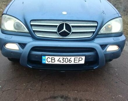 Синий Мерседес М-Класс, объемом двигателя 3.5 л и пробегом 360 тыс. км за 6900 $, фото 1 на Automoto.ua