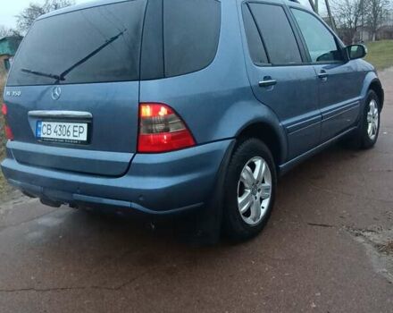 Синий Мерседес М-Класс, объемом двигателя 3.5 л и пробегом 360 тыс. км за 6900 $, фото 3 на Automoto.ua