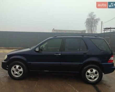 Синій Мерседес М-Клас, об'ємом двигуна 2.69 л та пробігом 219 тис. км за 5999 $, фото 6 на Automoto.ua